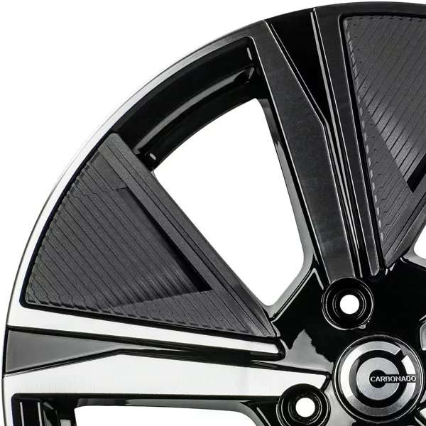 Alloy Wheels 18" 4x108 Carbonado Louvre BFP - Image 4