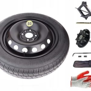 Spare wheel + set with screw Fiat 500 II (2020-present) - 15 inches