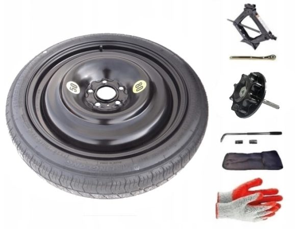 Space-saver wheel + set with mounting bolt Ford Focus ST RS IV (2018-present) - 18 inches