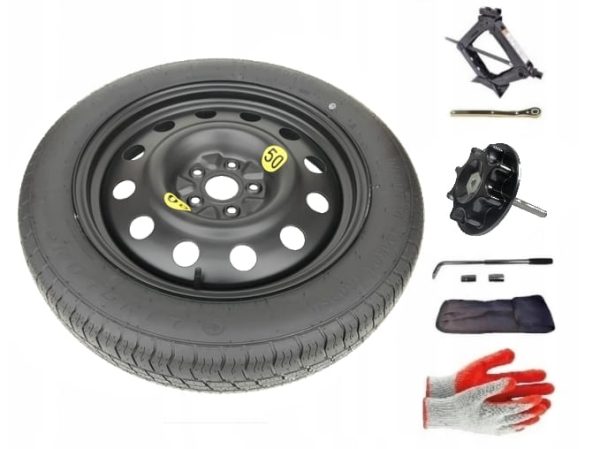Spare wheel + set with mounting screw Hyundai IX35 I (2010-2015) - 18 inches
