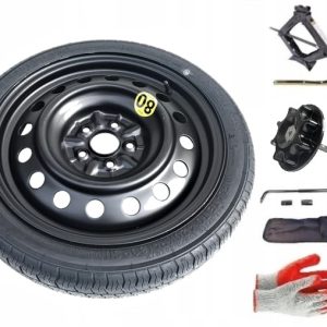 Spare wheel + set with mounting screw Skoda Praktik I (2006-2015) - 16 inches