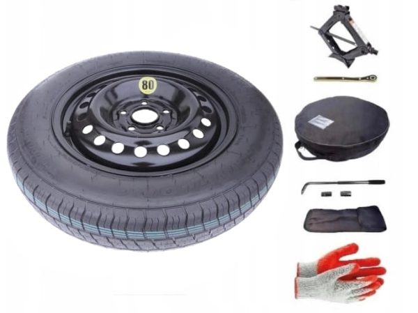 Spare wheel + set with cover Honda CR-V II (2001-2006) - 16 inches
