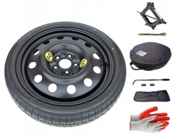 Space-saver wheel + set with cover Honda E (2021-present) - 18 inches