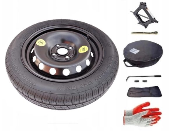 Spare wheel + set with cover Hyundai Bayon I (2021-present) - 15 Inch