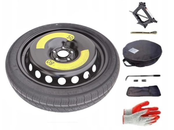 Space-saver wheel + set with cover Infinity QX30 I (2016-present) - 19 inches