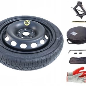 Spare wheel + set with cover Seat Toledo III (2004-2009) - 16 inches