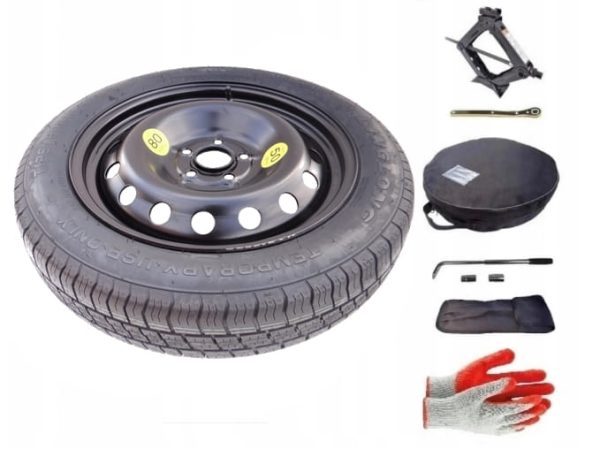 Spare wheel + set with cover Audi TT 8N (1998-2006) - 16 inches