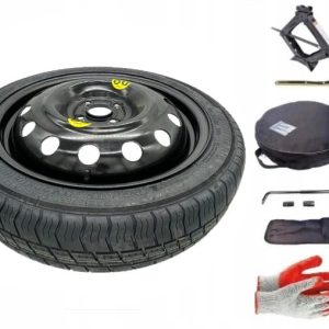 Spare wheel + set with cover Renault Grand Scenic II (2003-2009) - 17 inches