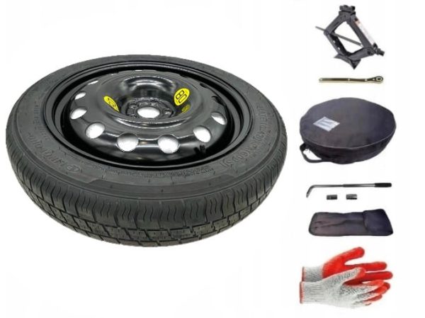 Spare wheel + set with cover Subaru Outback III (2003-2009) - 18 inches