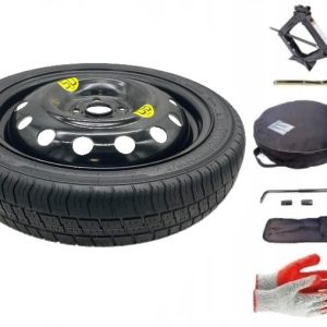 Space-saver wheel + set with cover Abarth 500 II (2023-present) - 17 inches