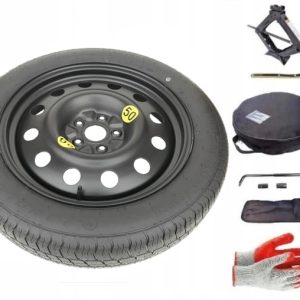 Spare wheel + set with cover Nissan Primera III P12 (2001-2008) - 18 inches