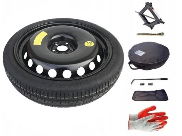 Spare wheel + set with cover Nissan Qashqai III (2021-present) - 20 inches