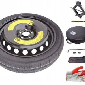 Spare wheel + set with cover Renault Fluence I (2009-2019) - 19 inches