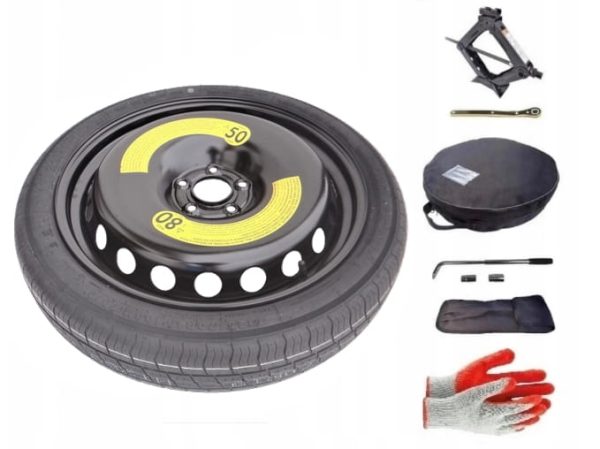 Spare wheel + set with cover Volkswagen Passat CC (2008-2016) - 19 inches