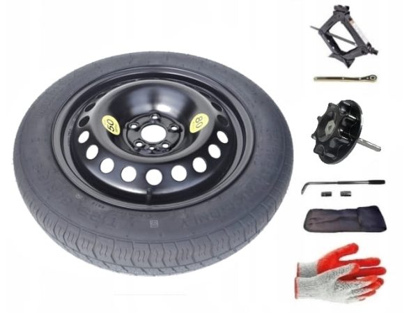 Spare wheel + set with mounting bolt Fiat Tipo II (2015-present) - 16 inches