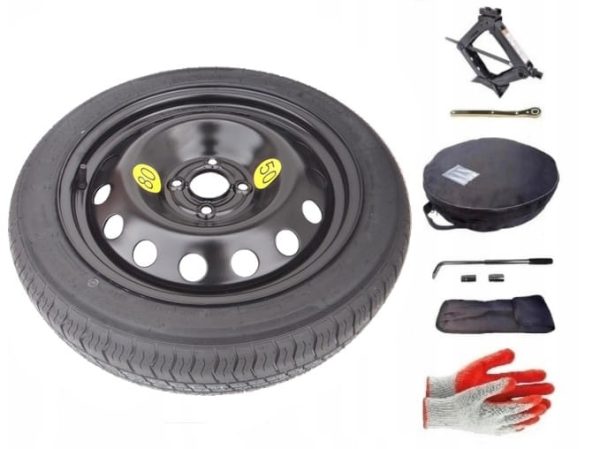 Space-saver wheel + set with cover Renault Sandero Stepway II (2013-present) - 16 inches