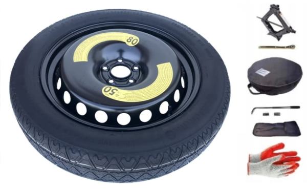 Spare wheel + set with cover SsangYong Korando IV (2019-present) - 19 inches