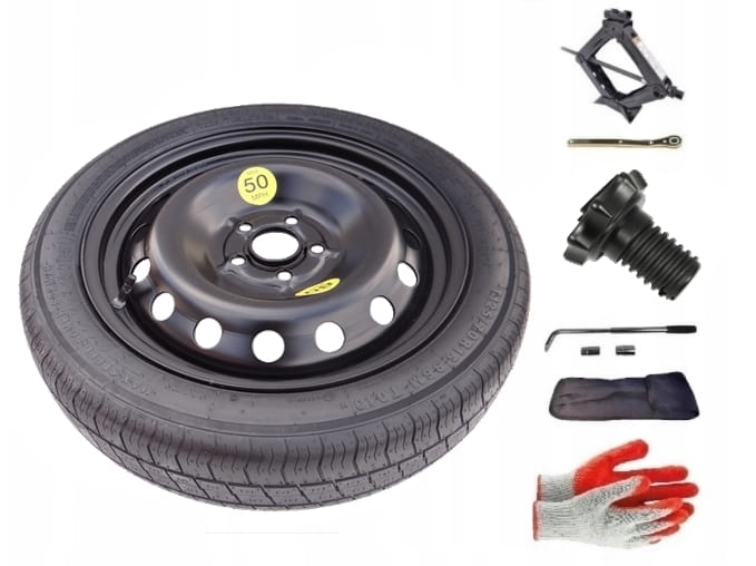 Spare wheel + set with mounting bolt Audi A1 GB (2018-present) - 16 inches