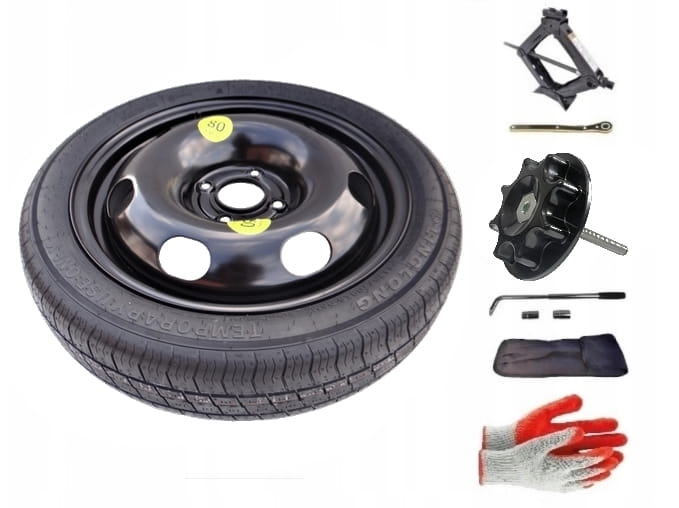 Space-saver wheel + set with mounting bolt Ford Ecosport II (2013-present) - 16 inches