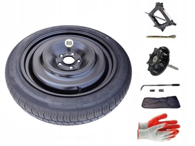 Spare wheel + set with mounting bolt Ford Edge I (2015-present) - 18 inches