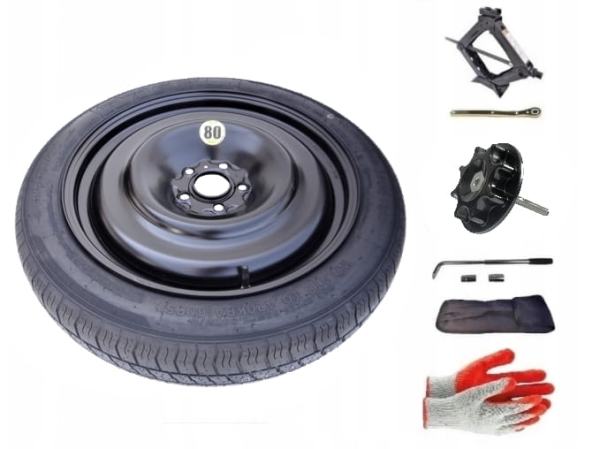 Spare wheel + set with mounting bolt Ford Kuga II (2013-present) - 18 inches