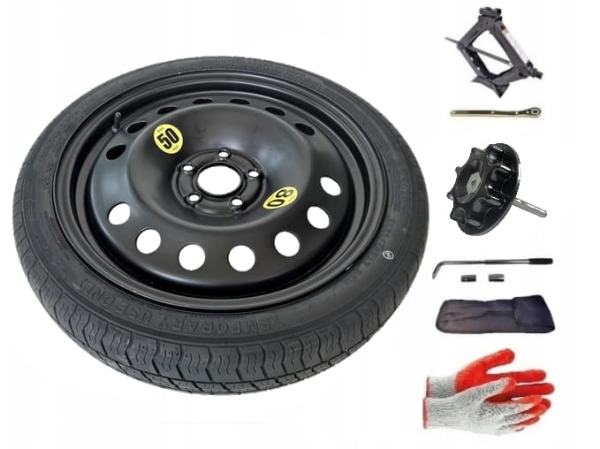 Space-saver wheel + set with mounting bolt Ford Puma II (2019-present) - 17 inches