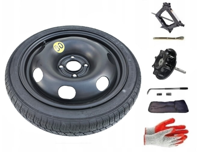 Space-saver wheel + set with mounting bolt Ford Tourneo Courier I (2014-2023) - 16 inches