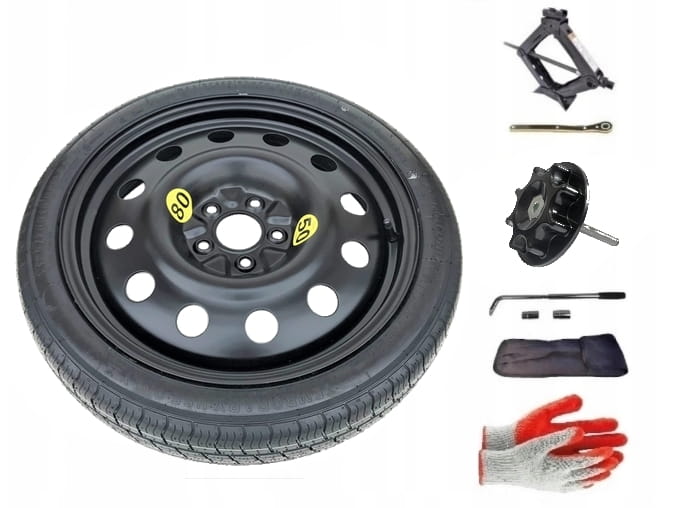 Space-saver wheel + set with mounting bolt Honda Civic IX (2012-2017) - 18 inches