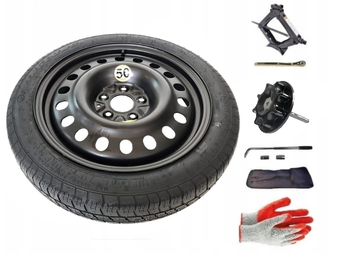 Spare wheel + set with mounting bolt Hyundai Elantra VI (2016-2021) - 17 inches