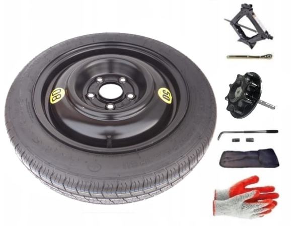 Spare wheel + set with mounting bolt Kia Ceed III (2018-present) - 125/80R15