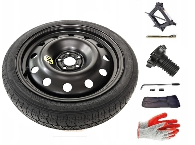 Spare wheel + set with mounting bolt Audi A1 GB (2018-present) - 17 inches - Image 5