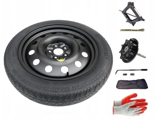 Spare wheel + set with mounting bolt Kia Stinger I (2017-present) - 18 inches