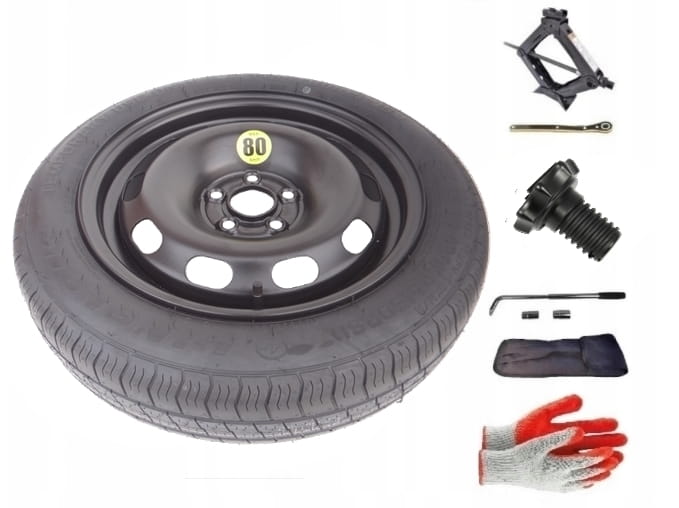 Spare wheel + set with mounting bolt Seat Ibiza V (2017-present) - 15 inches