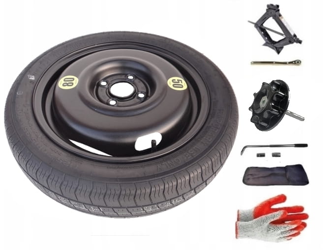Spare wheel + set with mounting bolt Skoda Citigo I (2011-present) - 15 inches