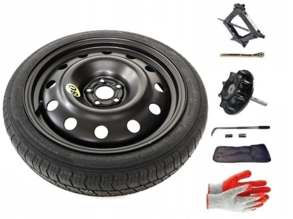Spare wheel + set with mounting bolt Volkswagen Polo VI (2017-present) - 17 inches