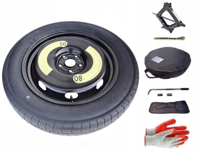 Spare wheel + set with cover Audi Q3 SPORTBACK II (2016-present) - 145/85R18