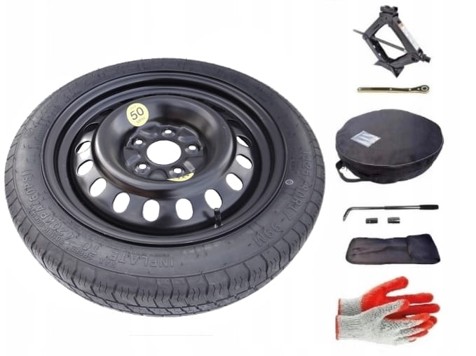 Spare wheel + set with cover BMW 1 Series F20 (2011-2019) - 125/80R17