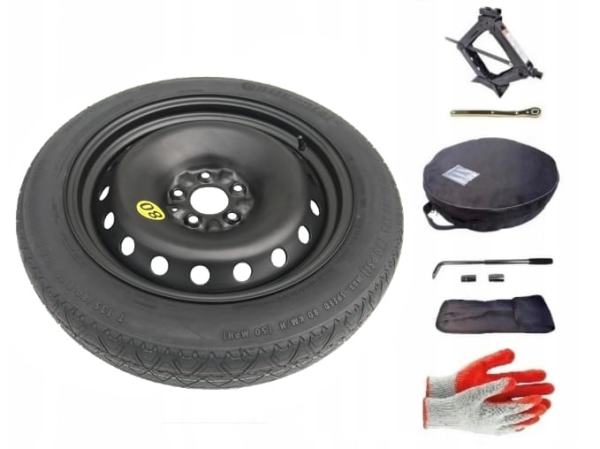 Spare wheel + set with cover BMW 6 Series E63 (2004-2011) - 18 inches