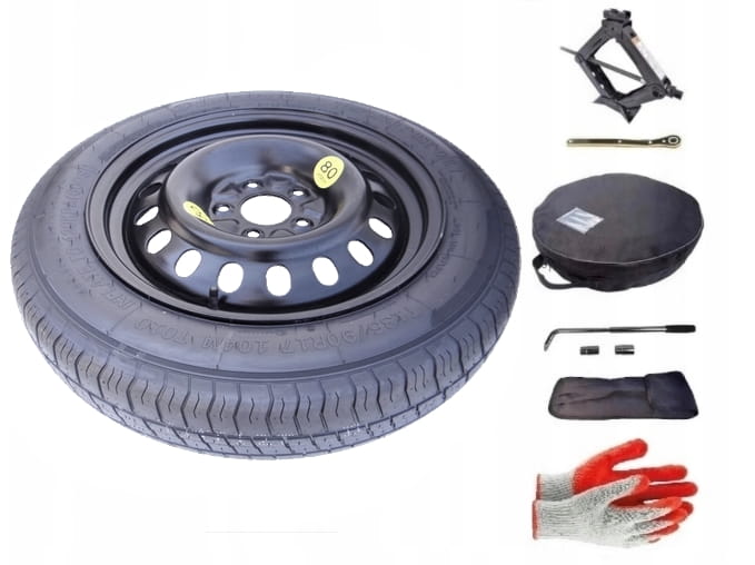 Space-saver wheel + set with cover BMW X3 E83 (2004-2010) - 17 inches