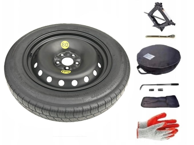 Space-saver wheel + set with cover BMW X4 F26 (2014-2018) - 18 inches