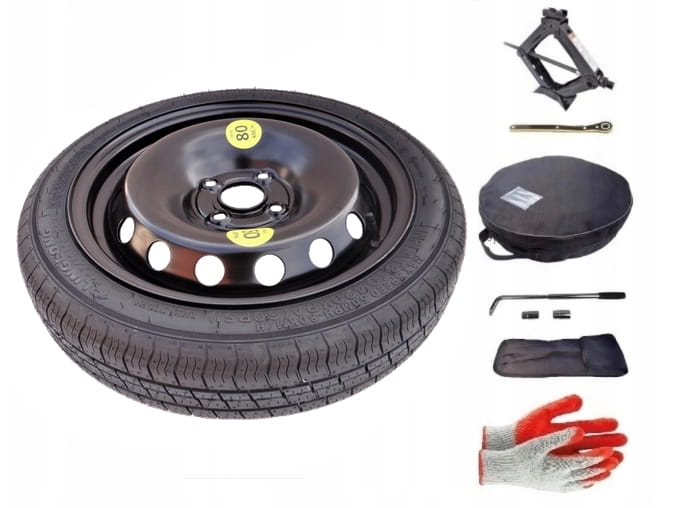 Spare wheel + set with cover Chevrolet Aveo II (2011-present) - 15 inches