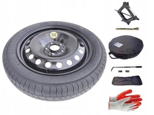 Spare wheel + set with cover Ford Galaxy III (2015-present) - 17 inches