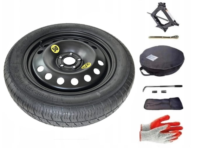 Spare wheel + set with cover Ford Kuga III (2019-present) - 165/70R17