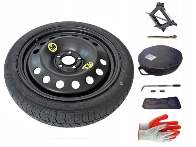 Spare wheel + set with cover Ford Puma II (2019-present) - 125/70R17
