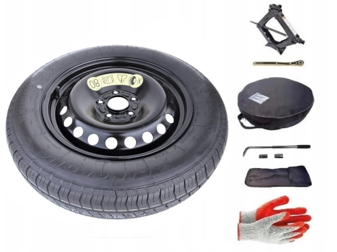 Spare wheel + set with cover Ford S-Max I (2006-2015) - 16 inches