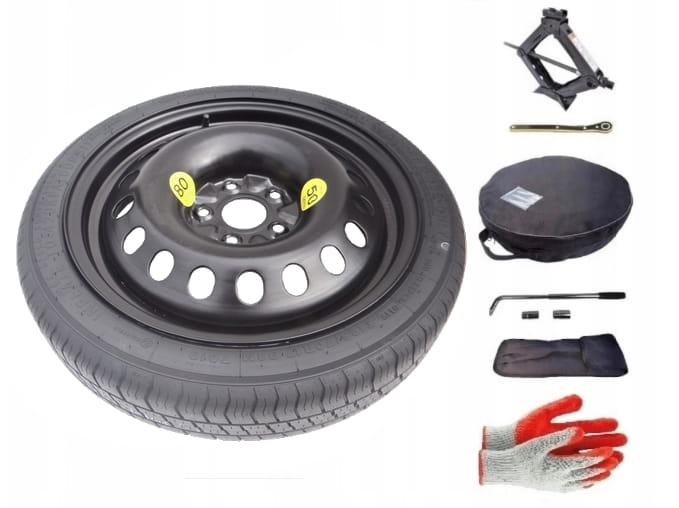 Space-saver wheel + set with cover Honda Civic IX (2012-2017) - 17 inches