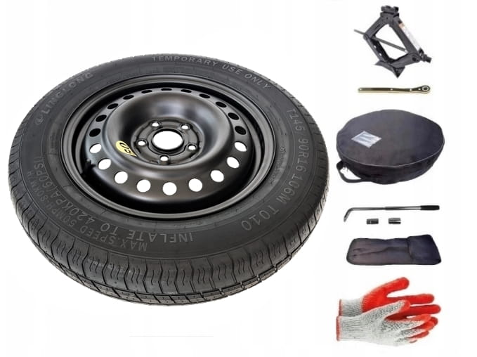 Spare wheel + set with cover Honda CR-V III (2006-2012) - 16 inches