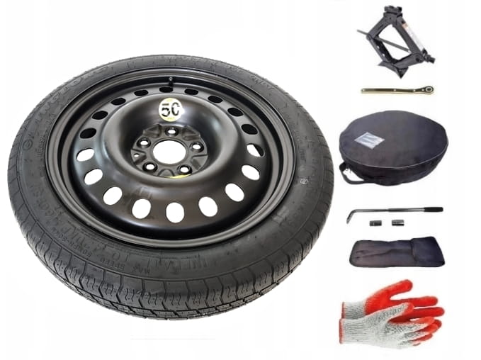 Spare wheel + set with cover Hyundai Elantra VI (2016-2021) - 17 inches