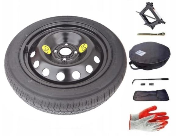 Spare wheel + set with cover Kia Stonic I (2017-present) - 16 inches