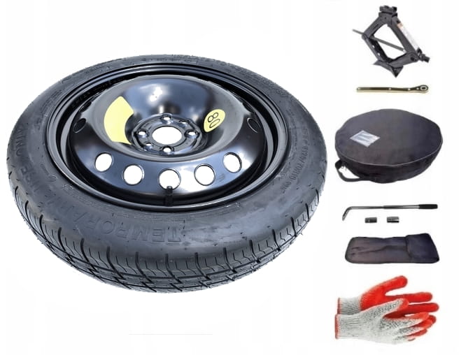 Spare wheel + set with cover Lancia Ypsilon III (2011-present) - 16 inches
